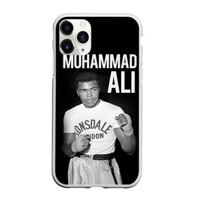 Чехол для iPhone 11 Pro матовый с принтом Muhammad Ali в Кировске, Силикон |  | ali | boxing | muhammad ali |   |  muhammad |  бокс | али | боксер | мухамад. мухаммад | мухаммед | мухаммед али
