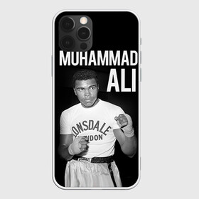 Чехол для iPhone 12 Pro с принтом Muhammad Ali в Кировске, силикон | область печати: задняя сторона чехла, без боковых панелей | ali | boxing | muhammad ali |   |  muhammad |  бокс | али | боксер | мухамад. мухаммад | мухаммед | мухаммед али