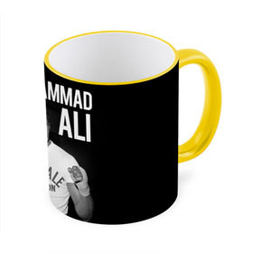 Кружка 3D с принтом Muhammad Ali в Кировске, керамика | ёмкость 330 мл | ali | boxing | muhammad ali |   |  muhammad |  бокс | али | боксер | мухамад. мухаммад | мухаммед | мухаммед али