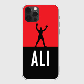 Чехол для iPhone 12 Pro с принтом Muhammad Ali 3 в Кировске, силикон | область печати: задняя сторона чехла, без боковых панелей | ali | boxing |  muhammad |  muhammad ali | али | бокс | боксер | мухамад. мухаммад | мухамед али | мухаммед | мухаммед али