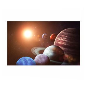 Бумага для упаковки 3D с принтом Планеты солнечной системы в Кировске, пластик и полированная сталь | круглая форма, металлическое крепление в виде кольца | венера | звезды | земля | космос | марс | меркурий | сатурн | солнце | уран | юпитер