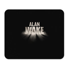 Коврик прямоугольный с принтом Alan Wake в Кировске, натуральный каучук | размер 230 х 185 мм; запечатка лицевой стороны | alan | wake | алан уэйк | игра