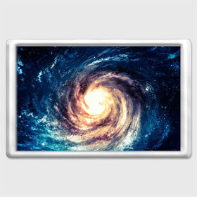 Магнит 45*70 с принтом Млечный путь в Кировске, Пластик | Размер: 78*52 мм; Размер печати: 70*45 | Тематика изображения на принте: вселенная | галактика | звезды | планеты | туманность