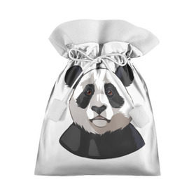 Подарочный 3D мешок с принтом Panda в Кировске, 100% полиэстер | Размер: 29*39 см | милый | панда