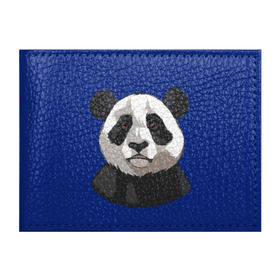 Обложка для студенческого билета с принтом Panda в Кировске, натуральная кожа | Размер: 11*8 см; Печать на всей внешней стороне | милый | панда
