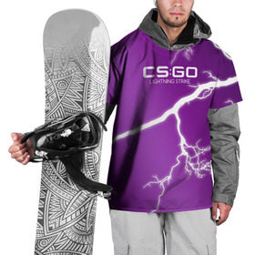 Накидка на куртку 3D с принтом cs:go - Lightning Strike Style 3D Full (Удар молнии) в Кировске, 100% полиэстер |  | cs | csgo | go | волны | город | градиент | дождь | желтый | камуфляж.север | кровь | кс | молния | паутина | розовый | тигр | узор | урбан