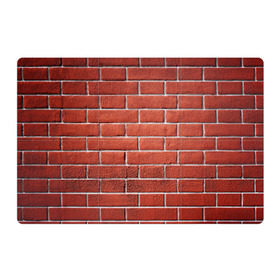 Магнитный плакат 3Х2 с принтом Красный кирпич в Кировске, Полимерный материал с магнитным слоем | 6 деталей размером 9*9 см | бетон | камень | кирпич | мощь | стена | строительство | стройка | цемент