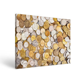 Холст прямоугольный с принтом Российские монетки в Кировске, 100% ПВХ |  | money | валюта | деньги | копейка | лавэ | мелочёвка | мелочь | монетки | монеты | россия | рубль | филки