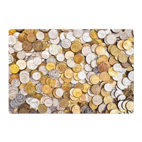 Магнитный плакат 3Х2 с принтом Российские монетки в Кировске, Полимерный материал с магнитным слоем | 6 деталей размером 9*9 см | money | валюта | деньги | копейка | лавэ | мелочёвка | мелочь | монетки | монеты | россия | рубль | филки