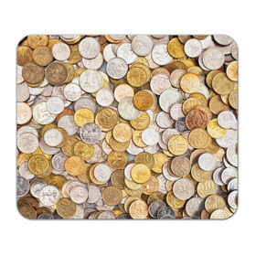 Коврик прямоугольный с принтом Российские монетки в Кировске, натуральный каучук | размер 230 х 185 мм; запечатка лицевой стороны | money | валюта | деньги | копейка | лавэ | мелочёвка | мелочь | монетки | монеты | россия | рубль | филки