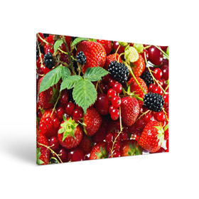 Холст прямоугольный с принтом Любимые ягоды в Кировске, 100% ПВХ |  | вкусно | голубика | дача | деревня | ежевика | зелень | клубника | малина | огород | полезно | сад | смородина | сок | фрукты | черника | шиповник | ягоды
