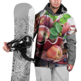 Накидка на куртку 3D с принтом Персики в Кировске, 100% полиэстер |  | Тематика изображения на принте: ваза | витамины | здоровье | лакомство | мёд | овощи | персики | сладости | тарелка | фрукты | черника | ягоды