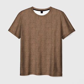 Мужская футболка 3D с принтом Бронированная обшивка в Кировске, 100% полиэфир | прямой крой, круглый вырез горловины, длина до линии бедер | броня | заклепки | защита | металл | текстура