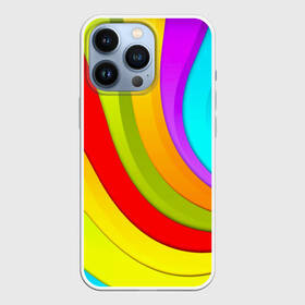 Чехол для iPhone 13 Pro с принтом Радуга в Кировске,  |  | Тематика изображения на принте: цветные