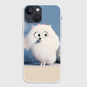 Чехол для iPhone 13 mini с принтом Тайная жизнь в Кировске,  |  | animal | dog | pets | the secret life of pets | домашние животные | животные | песик | собака | собачка | тайная жизнь домашних животных