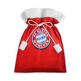Подарочный 3D мешок с принтом Бавария лого в Кировске, 100% полиэстер | Размер: 29*39 см | bayern | munchen | бавария | мюнхен | фк | фк бавария | футбол
