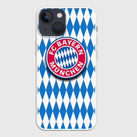 Чехол для iPhone 13 mini с принтом Бавария в Кировске,  |  | bayern | munchen | бавария | мюнхен | фк | фк бавария | футбол