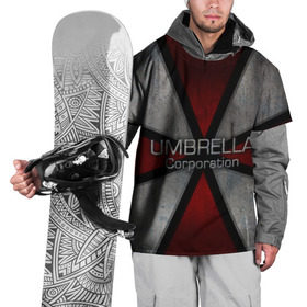 Накидка на куртку 3D с принтом Umbrella corps в Кировске, 100% полиэстер |  | Тематика изображения на принте: resident evil | вирус | зомби