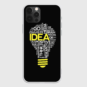Чехол для iPhone 12 Pro Max с принтом IDEA в Кировске, Силикон |  | Тематика изображения на принте: idea. идея | офис | офисный планктон | прикольные надписи