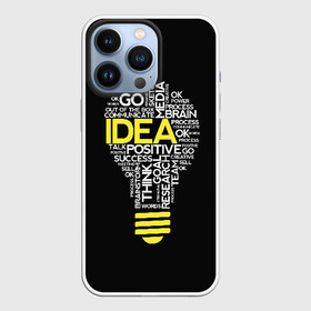 Чехол для iPhone 13 Pro с принтом IDEA в Кировске,  |  | Тематика изображения на принте: idea. идея | офис | офисный планктон | прикольные надписи