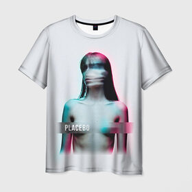Мужская футболка 3D с принтом Placebo Meds в Кировске, 100% полиэфир | прямой крой, круглый вырез горловины, длина до линии бедер | placebo | брайан молко | молко | плацебо | плейсибо | плэйсибо