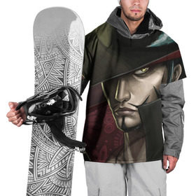 Накидка на куртку 3D с принтом Him в Кировске, 100% полиэстер |  | Тематика изображения на принте: anime | ван пис | луффи