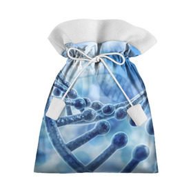 Подарочный 3D мешок с принтом Молекула ДНК в Кировске, 100% полиэстер | Размер: 29*39 см | dna | биохимия | внешность | ген | генетика | днк | молекула | наследственность | спираль | способности | структура | характер | черты