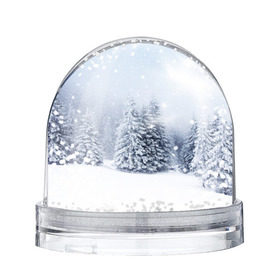 Водяной шар с принтом Зимняя пора в Кировске, Пластик | Изображение внутри шара печатается на глянцевой фотобумаге с двух сторон | вьюга | горы | зима | лес | метель | мороз | пейзаж | пурга | снег | снегопад | сосулька | стужа | сугроб | холод