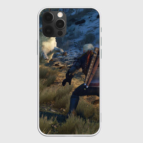 Чехол для iPhone 12 Pro Max с принтом Ведьмак 3 Дикая охота в Кировске, Силикон |  | gerald | wild hunt | witcher | ведьмак | геральд | дикая охота