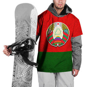 Накидка на куртку 3D с принтом Белоруссия в Кировске, 100% полиэстер |  | Тематика изображения на принте: беларус | беларусь | белорус | белоруссия | белорусский | национальный | нация | флаг | флаги