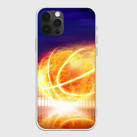 Чехол для iPhone 12 Pro Max с принтом Огненный мяч в Кировске, Силикон |  | streetball | баскетбол | взрыв | искры | любимая игра | моя жизнь | мяч | огонь | пламя | развлечение | страсть | тренировка | увлечение | хобби