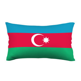 Подушка 3D антистресс с принтом Азербайджан в Кировске, наволочка — 100% полиэстер, наполнитель — вспененный полистирол | состоит из подушки и наволочки на молнии | страна | флаг