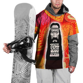 Накидка на куртку 3D с принтом Хиппи 5 в Кировске, 100% полиэстер |  | Тематика изображения на принте: hippie | peace | пацифик | хиппи