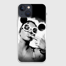 Чехол для iPhone 13 mini с принтом Девушка в очках в Кировске,  |  | Тематика изображения на принте: girl | hot | swag | девочки | девушки | очки | сваг | свег