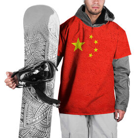 Накидка на куртку 3D с принтом Китай в Кировске, 100% полиэстер |  | china | country | государство | китай | кнр | страна | флаг | флаги