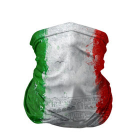 Бандана-труба 3D с принтом Италия в Кировске, 100% полиэстер, ткань с особыми свойствами — Activecool | плотность 150‒180 г/м2; хорошо тянется, но сохраняет форму | country | italy | государство | италия | страна | флаг | флаги