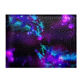 Обложка для студенческого билета с принтом Звездное небо в Кировске, натуральная кожа | Размер: 11*8 см; Печать на всей внешней стороне | вселенная | галактика | звезды | планеты | туманность