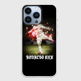 Чехол для iPhone 13 Pro с принтом Удар Роналдо в Кировске,  |  | real | ronaldo | реал мадрид | роналдо | футбол