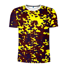 Мужская футболка 3D спортивная с принтом Полевой(пиксели) в Кировске, 100% полиэстер с улучшенными характеристиками | приталенный силуэт, круглая горловина, широкие плечи, сужается к линии бедра | camo | камо | камуфляж | цветной | яркий