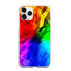 Чехол для iPhone 11 Pro матовый с принтом Grunge paint в Кировске, Силикон |  | абстракция | абстракция красок | арт | брызги | краска | цветные