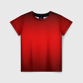 Детская футболка 3D с принтом Hot-Rod в Кировске, 100% гипоаллергенный полиэфир | прямой крой, круглый вырез горловины, длина до линии бедер, чуть спущенное плечо, ткань немного тянется | Тематика изображения на принте: градиент | красный
