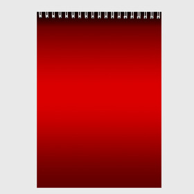 Скетчбук с принтом Hot-Rod в Кировске, 100% бумага
 | 48 листов, плотность листов — 100 г/м2, плотность картонной обложки — 250 г/м2. Листы скреплены сверху удобной пружинной спиралью | градиент | красный