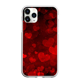Чехол для iPhone 11 Pro Max матовый с принтом Сердечко в Кировске, Силикон |  | 14 февраля | красная | любовь | сердце