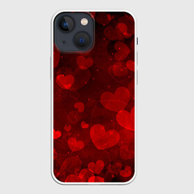 Чехол для iPhone 13 mini с принтом Сердечко в Кировске,  |  | 14 февраля | красная | любовь | сердце