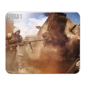 Коврик прямоугольный с принтом Battlefield 1 в Кировске, натуральный каучук | размер 230 х 185 мм; запечатка лицевой стороны | Тематика изображения на принте: 