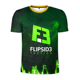 Мужская футболка 3D спортивная с принтом flipsid3 2 в Кировске, 100% полиэстер с улучшенными характеристиками | приталенный силуэт, круглая горловина, широкие плечи, сужается к линии бедра | flipsid