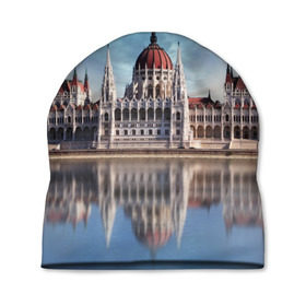 Шапка 3D с принтом Будапешт в Кировске, 100% полиэстер | универсальный размер, печать по всей поверхности изделия | budapest | europe | hungary | будапешт | венгрия | европа | ес | отпуск | туризм