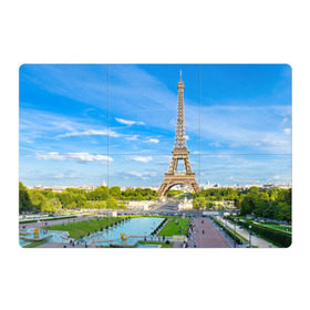 Магнитный плакат 3Х2 с принтом Париж в Кировске, Полимерный материал с магнитным слоем | 6 деталей размером 9*9 см | france | paris | париж | франция | эйфелева башня