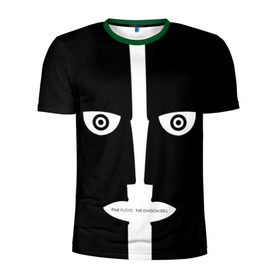 Мужская футболка 3D спортивная с принтом Pink Floyd. The division bell в Кировске, 100% полиэстер с улучшенными характеристиками | приталенный силуэт, круглая горловина, широкие плечи, сужается к линии бедра | Тематика изображения на принте: 