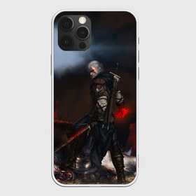 Чехол для iPhone 12 Pro Max с принтом Dark в Кировске, Силикон |  | gerald | wild hunt | witcher | ведьмак | геральд | дикая охота | цири